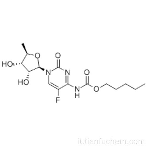 Citidina, 5&#39;-desossi-5-fluoro-N - [(pentilossi) carbonile] - CAS 154361-50-9
